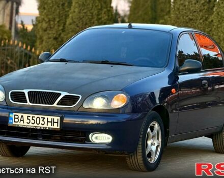 Синий Дэу Ланос, объемом двигателя 1.5 л и пробегом 168 тыс. км за 2550 $, фото 1 на Automoto.ua