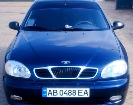 Синий Дэу Ланос, объемом двигателя 1.5 л и пробегом 82 тыс. км за 2500 $, фото 1 на Automoto.ua