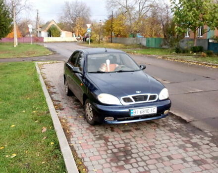 Синій Деу Ланос, об'ємом двигуна 1.5 л та пробігом 156 тис. км за 2000 $, фото 1 на Automoto.ua