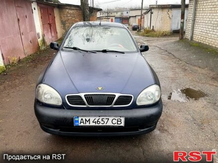 Синій Деу Ланос, об'ємом двигуна 1.5 л та пробігом 245 тис. км за 1650 $, фото 1 на Automoto.ua