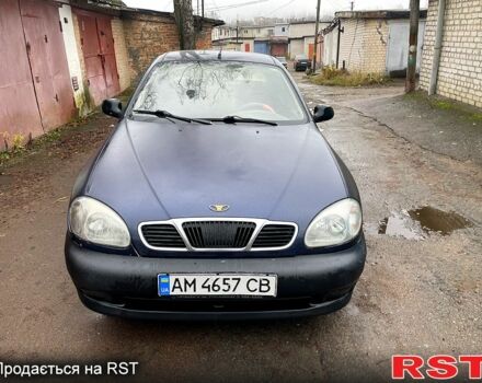 Синій Деу Ланос, об'ємом двигуна 1.5 л та пробігом 245 тис. км за 1650 $, фото 1 на Automoto.ua