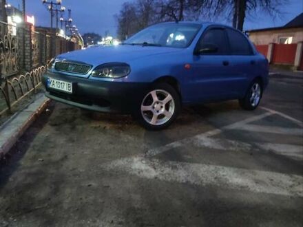 Деу Ланос 2007 у Барышевке на Automoto.ua Синій Деу Ланос, об'ємом двигуна 1.5 л та пробігом 330 тис. км за 2600 $, фото 1 на Automoto.ua