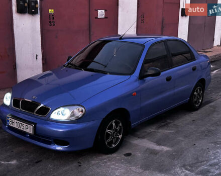 Синій Деу Ланос, об'ємом двигуна 1.5 л та пробігом 201 тис. км за 2500 $, фото 1 на Automoto.ua