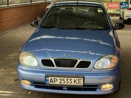 Дэу Ланос 2007 в Запорожье на Automoto.ua Синий Дэу Ланос, объемом двигателя 1.5 л и пробегом 240 тыс. км за 2600 $, фото 1 на Automoto.ua