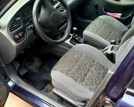 Синий Дэу Ланос, объемом двигателя 1.5 л и пробегом 220 тыс. км за 2000 $, фото 1 на Automoto.ua