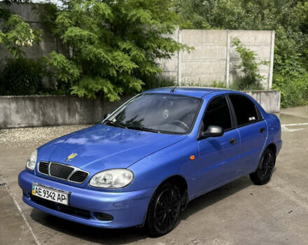 Синій Деу Ланос, об'ємом двигуна 1.5 л та пробігом 250 тис. км за 3600 $, фото 1 на Automoto.ua