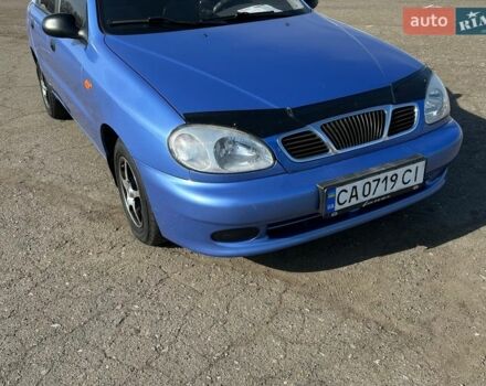 Синий Дэу Ланос, объемом двигателя 1.5 л и пробегом 130 тыс. км за 2700 $, фото 1 на Automoto.ua