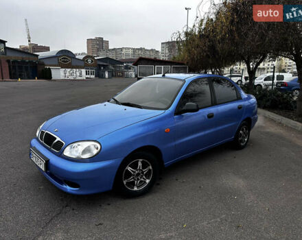 Синій Деу Ланос, об'ємом двигуна 1.5 л та пробігом 201 тис. км за 2350 $, фото 1 на Automoto.ua