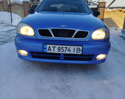 Синій Деу Ланос, об'ємом двигуна 1.5 л та пробігом 194 тис. км за 2500 $, фото 1 на Automoto.ua