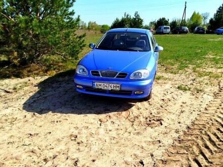 Дэу Ланос 2007 в Бердичеве на Automoto.ua Синий Дэу Ланос, объемом двигателя 1.6 л и пробегом 175 тыс. км за 850 $, фото 1 на Automoto.ua