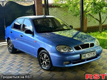 Дэу Ланос 2007 в Новомосковске на Automoto.ua Синий Дэу Ланос, объемом двигателя 1.5 л и пробегом 112 тыс. км за 3650 $, фото 1 на Automoto.ua