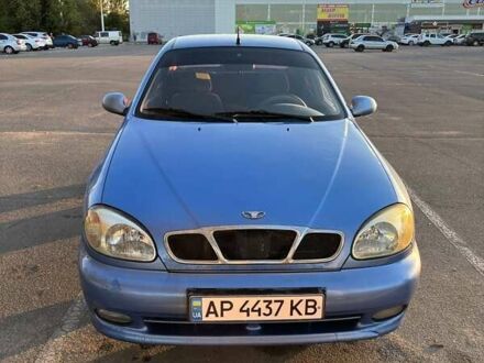 Синий Дэу Ланос, объемом двигателя 1.5 л и пробегом 266 тыс. км за 1700 $, фото 1 на Automoto.ua