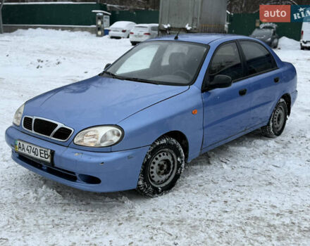 Синій Деу Ланос, об'ємом двигуна 1.5 л та пробігом 220 тис. км за 1300 $, фото 1 на Automoto.ua