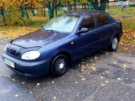 Синій Деу Ланос, об'ємом двигуна 1.5 л та пробігом 230 тис. км за 1150 $, фото 1 на Automoto.ua