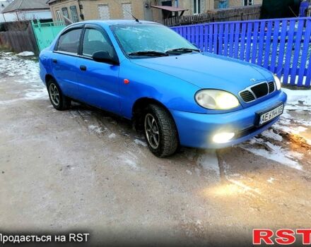 Синий Дэу Ланос, объемом двигателя 1.5 л и пробегом 1700 тыс. км за 2000 $, фото 1 на Automoto.ua