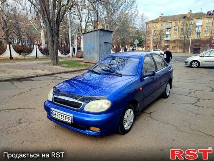 Дэу Ланос 2007 в Николаеве на Automoto.ua Синий Дэу Ланос, объемом двигателя 1.5 л и пробегом 190 тыс. км за 2000 $, фото 1 на Automoto.ua