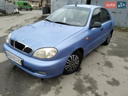 Синий Дэу Ланос, объемом двигателя 1.5 л и пробегом 295 тыс. км за 2600 $, фото 1 на Automoto.ua