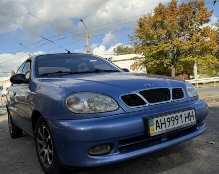 Синій Деу Ланос, об'ємом двигуна 1.5 л та пробігом 152 тис. км за 2000 $, фото 1 на Automoto.ua