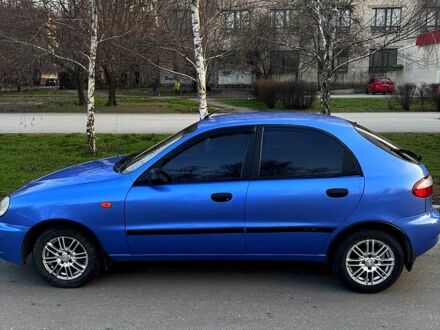 Дэу Ланос 2007 в Запорожье на Automoto.ua Синий Дэу Ланос, объемом двигателя 1.5 л и пробегом 280 тыс. км за 2600 $, фото 1 на Automoto.ua