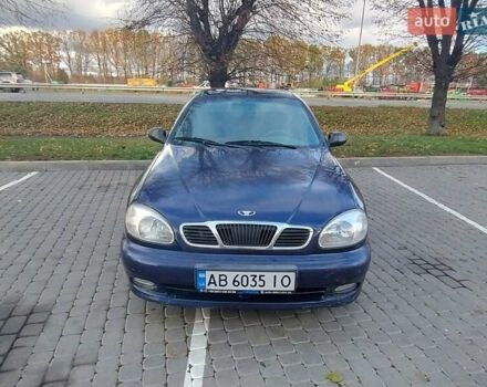 Деу Ланос 2007 у Вінниці на Automoto.ua Синій Деу Ланос, об'ємом двигуна 1.5 л та пробігом 270 тис. км за 1750 $, фото 1 на Automoto.ua