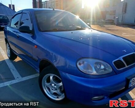 Синий Дэу Ланос, объемом двигателя 1.5 л и пробегом 38800 тыс. км за 2499 $, фото 1 на Automoto.ua