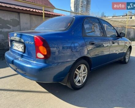 Синій Деу Ланос, об'ємом двигуна 1.5 л та пробігом 208 тис. км за 2100 $, фото 1 на Automoto.ua