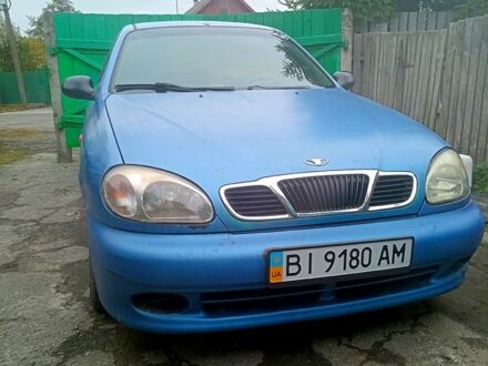 Дэу Ланос 2007 в Полонном на Automoto.ua Синий Дэу Ланос, объемом двигателя 1.5 л и пробегом 193 тыс. км за 1200 $, фото 1 на Automoto.ua