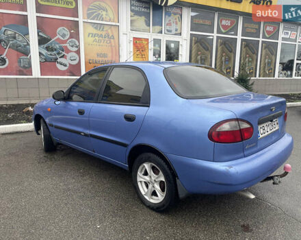 Синій Деу Ланос, об'ємом двигуна 1.5 л та пробігом 220 тис. км за 2300 $, фото 1 на Automoto.ua