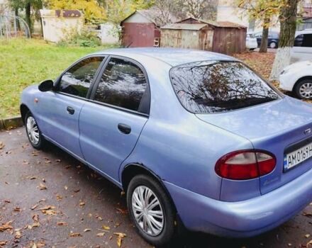 Дэу Ланос 2007 в Житомире на Automoto.ua Синий Дэу Ланос, объемом двигателя 1.5 л и пробегом 300 тыс. км за 1350 $, фото 1 на Automoto.ua