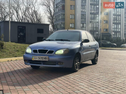 Дэу Ланос 2007 в Ивано-Франковске на Automoto.ua Синий Дэу Ланос, объемом двигателя 1.5 л и пробегом 99 тыс. км за 1300 $, фото 1 на Automoto.ua