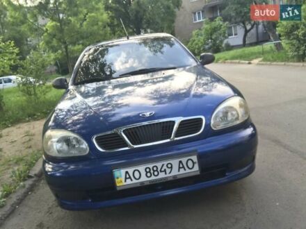 Деу Ланос 2008 у Ужгороді на Automoto.ua Синій Деу Ланос, об'ємом двигуна 1.5 л та пробігом 138 тис. км за 2500 $, фото 1 на Automoto.ua