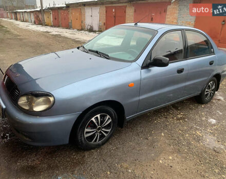 Синій Деу Ланос, об'ємом двигуна 1.5 л та пробігом 273 тис. км за 2450 $, фото 1 на Automoto.ua