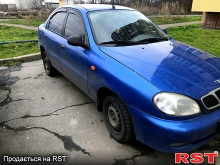 Синій Деу Ланос, об'ємом двигуна 1.4 л та пробігом 245 тис. км за 1700 $, фото 1 на Automoto.ua