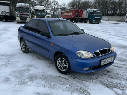 Синій Деу Ланос, об'ємом двигуна 1.4 л та пробігом 91 тис. км за 1650 $, фото 1 на Automoto.ua