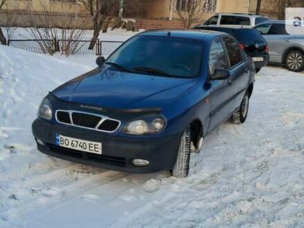 Деу Ланос 2008 у Шумськ на Automoto.ua Синій Деу Ланос, об'ємом двигуна 1.5 л та пробігом 200 тис. км за 900 $, фото 1 на Automoto.ua