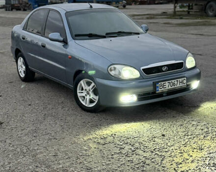 Синій Деу Ланос, об'ємом двигуна 1.6 л та пробігом 224 тис. км за 3499 $, фото 1 на Automoto.ua