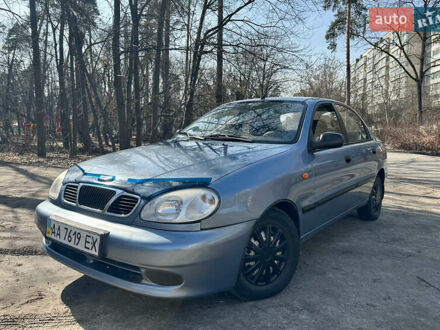 Дэу Ланос 2008 в Киеве на Automoto.ua Синий Дэу Ланос, объемом двигателя 1.5 л и пробегом 140 тыс. км за 2699 $, фото 1 на Automoto.ua