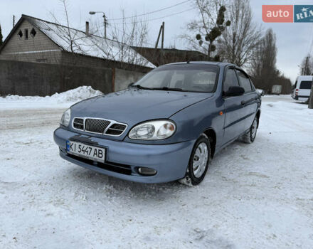 Синій Деу Ланос, об'ємом двигуна 1.39 л та пробігом 300 тис. км за 1600 $, фото 1 на Automoto.ua