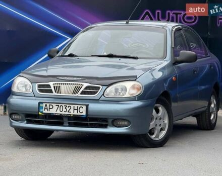 Синий Дэу Ланос, объемом двигателя 1.5 л и пробегом 180 тыс. км за 3299 $, фото 1 на Automoto.ua