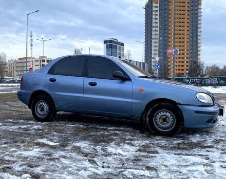 Синій Деу Ланос, об'ємом двигуна 1.4 л та пробігом 191 тис. км за 1200 $, фото 1 на Automoto.ua