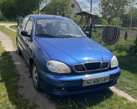 Синий Дэу Ланос, объемом двигателя 1.6 л и пробегом 70 тыс. км за 2311 $, фото 1 на Automoto.ua