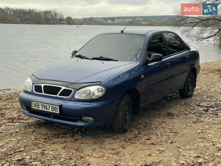 Синий Дэу Ланос, объемом двигателя 1.5 л и пробегом 134 тыс. км за 2800 $, фото 1 на Automoto.ua