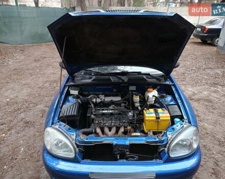 Синий Дэу Ланос, объемом двигателя 1.5 л и пробегом 264 тыс. км за 1500 $, фото 1 на Automoto.ua