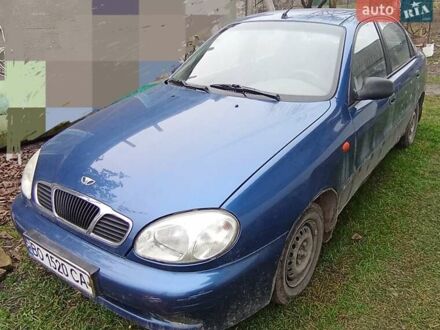 Синій Деу Ланос, об'ємом двигуна 1.5 л та пробігом 182 тис. км за 1350 $, фото 1 на Automoto.ua