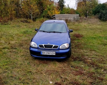 Дэу Ланос 2008 в Путивле на Automoto.ua Синий Дэу Ланос, объемом двигателя 1.5 л и пробегом 115 тыс. км за 2000 $, фото 1 на Automoto.ua