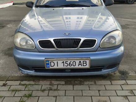 Синий Дэу Ланос, объемом двигателя 1.5 л и пробегом 200 тыс. км за 800 $, фото 1 на Automoto.ua