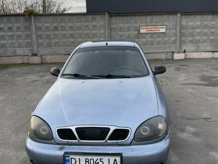 Синий Дэу Ланос, объемом двигателя 1.5 л и пробегом 250 тыс. км за 1800 $, фото 1 на Automoto.ua