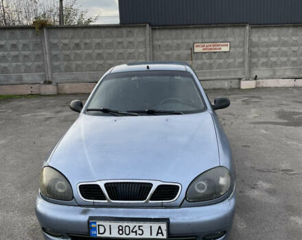 Синий Дэу Ланос, объемом двигателя 1.5 л и пробегом 250 тыс. км за 1800 $, фото 1 на Automoto.ua