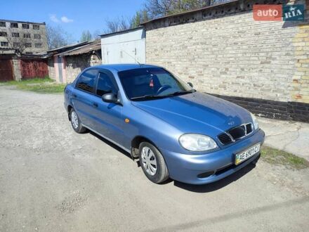 Дэу Ланос 2008 в Кривом Роге на Automoto.ua Синий Дэу Ланос, объемом двигателя 1.5 л и пробегом 80 тыс. км за 3369 $, фото 1 на Automoto.ua