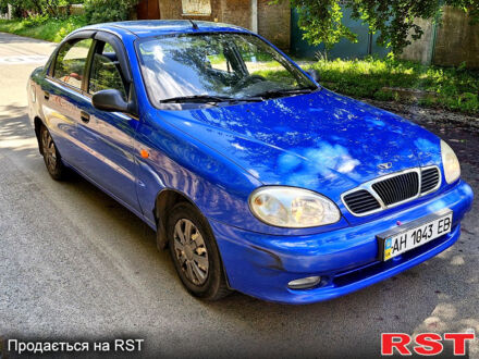 Дэу Ланос 2008 в Боярка на Automoto.ua Синий Дэу Ланос, объемом двигателя 1.4 л и пробегом 160 тыс. км за 1499 $, фото 1 на Automoto.ua